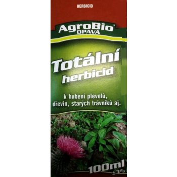 AgroBio Totální herbicid proti širokému spektru plevelů 100 ml