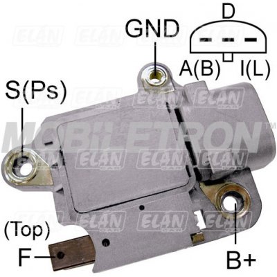 Regulátor napětí Mobiletron - Ford F6DY10316A – Zbozi.Blesk.cz