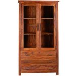 indickynabytek.cz Vitrína Rami z masivu palisandr – Zboží Mobilmania