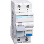 Hager RCBO Kombinovaný jistič 2P B 16A 30mA AC ADC916D – Hledejceny.cz
