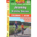 JESENÍKY KRÁLICKÝ SNĚŽNÍK 1:60 000 CYKLOMAPA 118 – Zboží Dáma