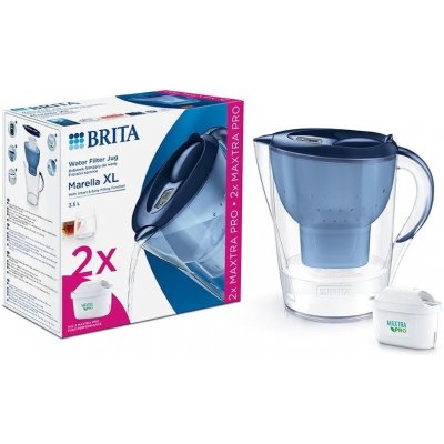 Brita Marella XL 3,5l modrá + 2x MX Pro PO 2024 1052786 – Zboží Mobilmania