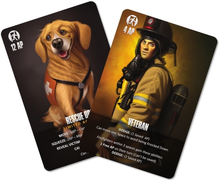 Indie boards and cards Flash Point Veteran and Rescue Dog