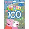 Omalovánka 100 samolepek s omalovánkovými listy Prasátko Peppa