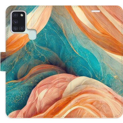 Pouzdro iSaprio - Orange and Blue - Samsung Galaxy A21s – Zbozi.Blesk.cz