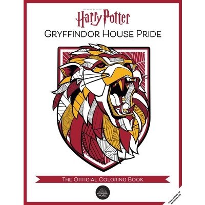 Harry Potter: Gryffindor House Pride: The Official Coloring Book: Gifts Books for Harry Potter Fans, Adult Coloring Books Insight EditionsPaperback – Zboží Mobilmania