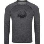 Kilpi pánské termoprádlo z merino vlny MAVORA TOP-M tmavě šedá – Zboží Dáma
