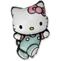 Flexmetal Fóliový balónek 80cm, Hello Kitty sv. růžová