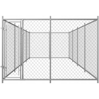 vidaXL Venkovní psí kotec 800 x 400 x 200 cm – Zboží Dáma