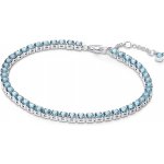 Pandora Tenisový stříbrný náramek se světle modrými zirkony Timeless 591469C03 20 cm – Zboží Dáma