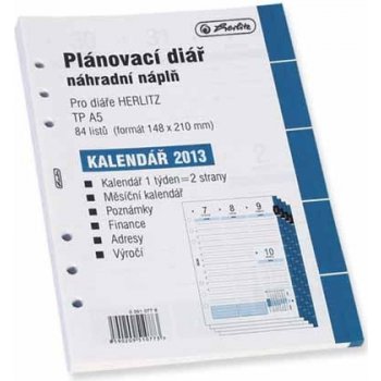 Herlitz Vložka do organizéru A5 2019