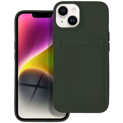 Pouzdro Forcell CARD CASE APPLE IPHONE 14 zelené – Zboží Mobilmania