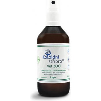 Koloidní stříbro Vet ZOO sprej Koncentrace 30 ppm 100 ml