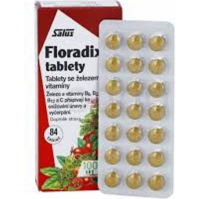 Salus Floradix Železo+ 84 tablet – Zboží Mobilmania