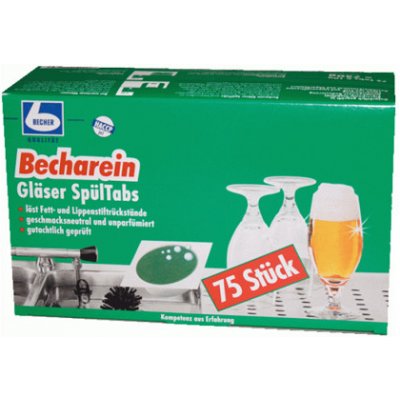 Becher Becharein Tablety na oplachování sklenic 750 g – Zboží Mobilmania