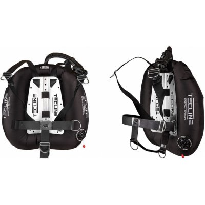 Křídlo Tecline Donut 22 Special Edition Black + Backplate + Postroj DIR Materiál: Hliník – Zboží Dáma