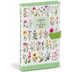 ARGUS Zápisník s abecedou, 72 listů a linkou, FLOWERS 14080396 – Zboží Živě