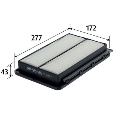 Vzduchový filtr VALEO 585585 – Hledejceny.cz