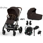 Cybex Balios s Lux set Cybex Aton B2 + základna 2025 Chocolate Brown – Zboží Dáma