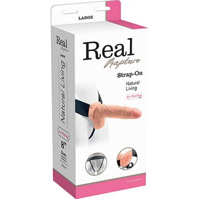 Toyz4Lovers REAL RAPTURE HOLLOW STRAP ON 8 – Zboží Dáma