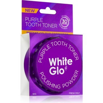 White Glo Purple bělicí zubní pudr 30 g – Zboží Mobilmania