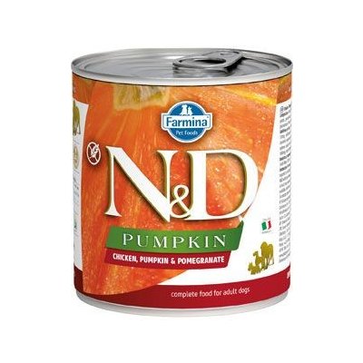 N&D Pumpkin Dog Adult Chicken & Pomegranate 6 x 285 g