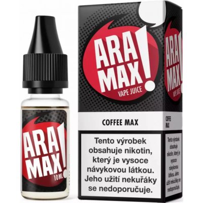 Aramax Coffee Max 10 ml 0 mg – Hledejceny.cz