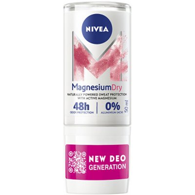 Nivea Magnesium Dry antiperspirant deodorant roll-on 50 ml – Zboží Mobilmania