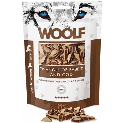 Woolf Triangle of rabbit and cod 100 g – Hledejceny.cz