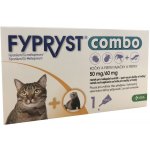 Fypryst Combo Spot-on 50 / 60 mg pro kočky a fretky 3 x 0,5 ml – Sleviste.cz