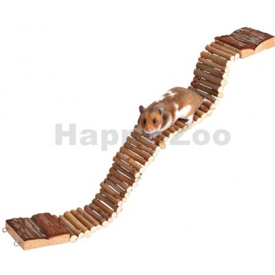Trixie dřevěný most pro hlodavce flexibilní 7 x 55 cm – Zboží Mobilmania