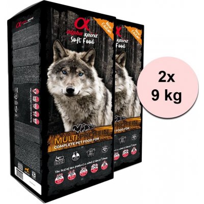 Alpha Spirit Multiprotein 2 x 9 kg – Zboží Mobilmania