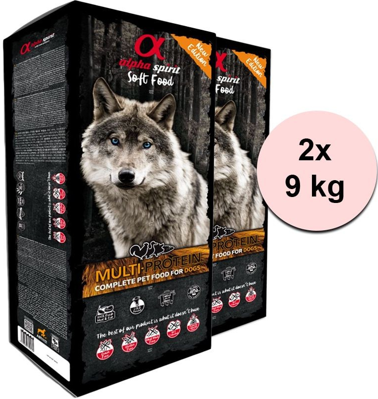 Alpha Spirit Multiprotein 2 x 9 kg