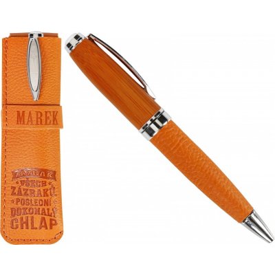 Albi Dárkové pero v pouzdře Marek 12,5 x 3,5 x 2 cm – Zboží Mobilmania