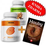 MycoMedica Reishi Cordyceps 180 kapslí + kniha – Hledejceny.cz