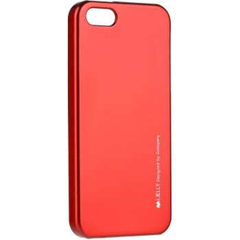 Pouzdro Goospery Mercury i-Jelly Apple iPhone 4/4S - červené