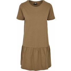 Urban Classics Ladies Valance Tee Dress khaki