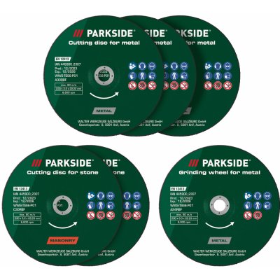 PARKSIDE® Sada ?ezných a hrubovacích kotou?? / Diamantový ?ezný kotou? – Zboží Dáma