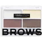 Revolution Relove Colour Cult Dark sada na úpravu obočí 3,2 g – Zboží Dáma