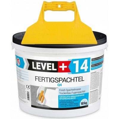 Hladká stěrka LEVEL+ hotová 10 kg vědro + stěrka 225 mm – Hledejceny.cz