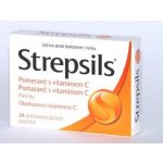 STREPSILS POMERANČ S VITAMINEM C ORM PAS 24 – Hledejceny.cz