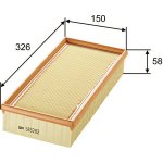 Vzduchový filtr VALEO 585282 – Hledejceny.cz