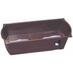Nohel Garden Truhlík samozavlažovací FLORA s knoty plastový terakota 60 cm – Zboží Mobilmania