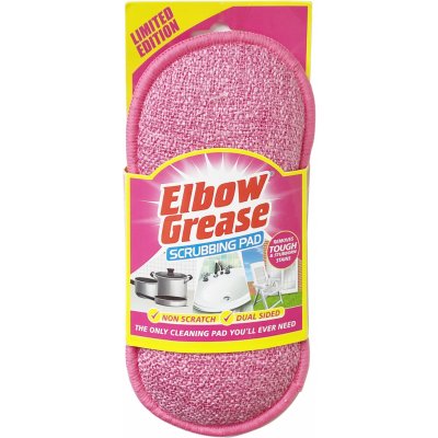 Elbow Grease Pink čistící pratelná houbička na různé povrchy 19 x 9,5 cm – Zboží Mobilmania