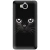Pouzdro a kryt na mobilní telefon Huawei Pouzdro iSaprio - Black Cat - Huawei Y5 2017 / Y6 2017