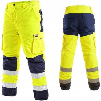Canis CXS pánské reflexní kalhoty CARDIFF zimní žluté – Zbozi.Blesk.cz