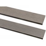 Gutta WPC plotovka Guttafence oboustranný dřevodekor Light Grey 80 x 12 x 1500 mm S rovnou hranou – Hledejceny.cz