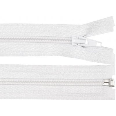 Prima-obchod Spirálový zip No 5 délka 55 cm bundový POL, barva 101 bílá – Hledejceny.cz