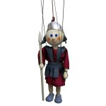 Mašek umělecká výroba Loutka dřevěná Římský voják 20 cm – Zboží Dáma