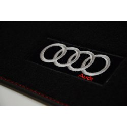 Koberce textilní SiRN Audi A6, logo Audi C7, 2011 - 2018 COMBI + SEDAN
